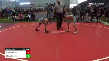 77 lbs Quarterfinal - Wyatt Walbeck, The Club vs Bles Scanlan, Roseburg WC