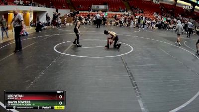 52 lbs Round 2 (8 Team) - Gavin Sowers, CP Wrestling Academy vs Leo Vitali, Rogue WC