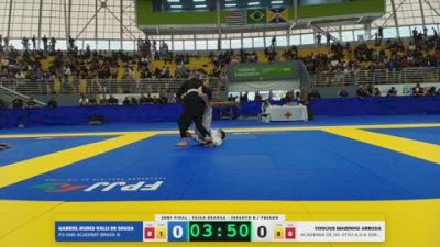 VINICIUS MARINHO vs GABRIEL RUDES 2026 FPJJ Circuito Paulista GI Etapa 3