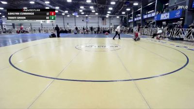 126 lbs Consi Of 8 #1 - Ashlynn Cummings, CT vs Triniti Green, MD