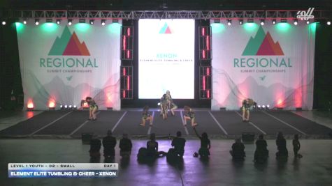 Element Elite Tumbling & Cheer - Xenon [2026 L1 Youth - D2 - Small DAY 1] 2026 The Midwest Regional Summit