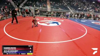 49 lbs Semifinal - Zander Enciso, Casper Wrestling Club vs Rhylee Goolsbey, Powell Wrestling Club