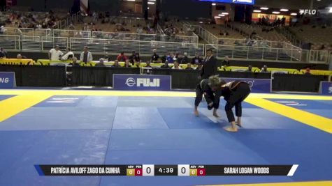 Sarah Logan Woods vs Patrícia Aviloff Zago Da Cunha 2025 Pan Jiu Jitsu IBJJF Championship