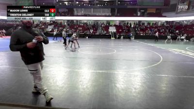 138 lbs 5th Place Match - Trenton DeLoney, Timberline vs Mason Lewis, Caldwell