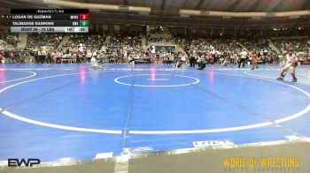 70 lbs Round Of 64 - Logan De Guzman, Monster Garage vs Talmadge Dawkins, Roundtree Wrestling Academy
