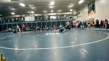 132 lbs Champ. Round 2 - Gideon Gentille, O`Fallon (H.S.) vs Justin Koerber, Parkway South