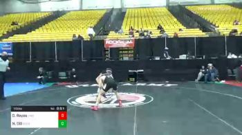 113 lbs Consolation - Danny Reyes, Unattached 61 vs Nicholas Dill, Unattached 96