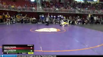 160 lbs Round 2 (3 Team) - Nick Hamilton, Papillion-La Vista vs Mason Miigerl, Lincoln East