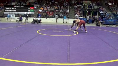 184 lbs Champ. Round 2 - Justin Wirtz, Coe vs Tyren Moore, Eureka