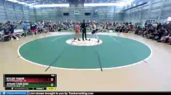 160 lbs Placement Matches (8 Team) - Kyler Tabor, Oklahoma Red GR vs Aydan Carlson, Minnesota Blue