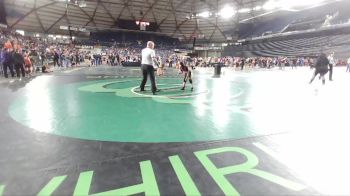 85+ Round 2 - Jackson Tahl, Twin City Wrestling Club vs Ariana Tovar, Prosser Wrestling Academy