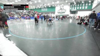 113 lbs Cons. Semi - Jayden Rodriguez, Beaumont vs Brayden Barr, Paloma Valley