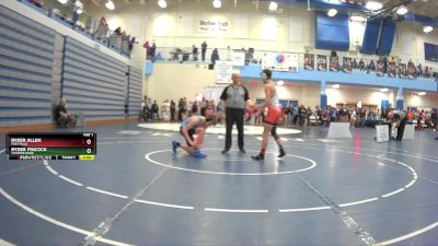 113 lbs Champ. Round 2 - Ryder Pincock, Thunder Ridge vs Ryker Allen, Post Falls