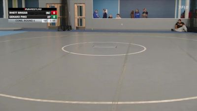 174 lbs Cons. Round 4 - Genaro Pino, Air Force Prep vs Rhett Briggs, Unattached