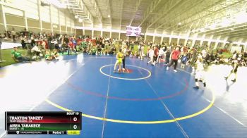 74 lbs Quarters & Wb (16 Team) - Traxton Tanzey, Team Oregon vs Aisea Tabakece, Idaho 1