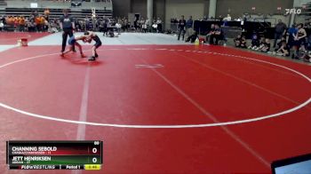 80 lbs Quarterfinals (8 Team) - Channing Sebold, Chaska/Chanhassen vs Jett Henriksen, Adrian
