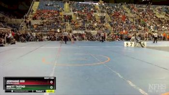 285 lbs Champ. Round 1 - Jermaine Gisi, Beulah-Hazen vs Brett Tastad, Northern Lights