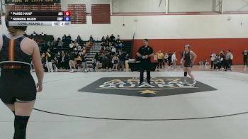 131 lbs Cons. Round 3 - Kendra Bliss, Simpson vs Paige Haaf, Augsburg University