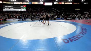 6A 285 lbs Quarterfinal - Wesley Layne, Capital vs Kollin Bailey, Rocky Mountain