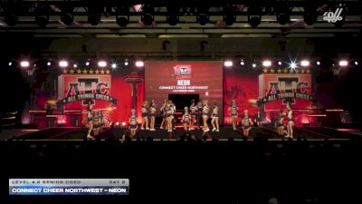 Connect Cheer Northwest - Neon [2026 L4.2 Senior Coed Day 2] 2026 ATC Grand Nationals