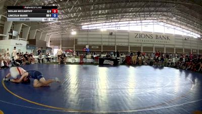 215 lbs Nolan McCarthy, Arizona Blue vs Lincoln Marr, Minnesota Red