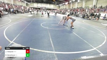 172 lbs Rr Rnd 1 - Josiah Vasquez, Mini Avengers Junior Wrestling vs Rylan Donohoue, RIfle