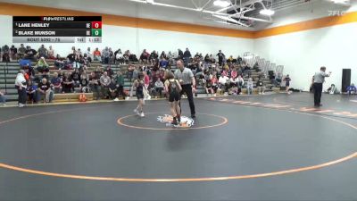 75 lbs Round 3 - Lane Henley, DC Elite vs Blake Munson, DC Elite