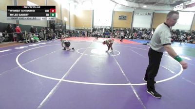 138 lbs Round Of 16 - Winner Tshibombi, Stratford vs Rylee Gabert, Burr & Burton