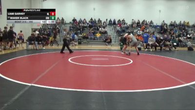 190 lbs Round 3 - Waker Black, CR Kennedy vs Liam Garvey, New London
