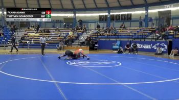 197 lbs Cons. Round 2 - Keyven Schroeder, Barton vs Chad Adams, Cowley College