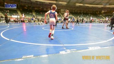 67 lbs Consolation - Lincoln Brower, Apex vs Jackson Hermann, Greater Heights Wrestling