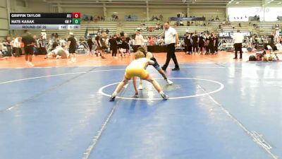 106 lbs Round Of 32 - Griffin Taylor, Average Joes - HSB vs Nate Kasak, 4M Power - HSB