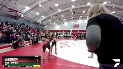 98-109 lbs Round 4 - Jack Horner, HRA vs Lexi Kitzman, Wiggins Youth WC