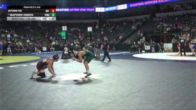 138 lbs Round Of 32 - Jayden Ho, San Clemente (SS) vs Matthew Orbeta, Poway (SD)