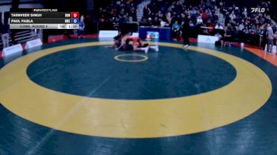 60kg Cons. Round 4 - Tarnveer Singh, The ROC vs Paul Pabla, Spartan Wrestling Club