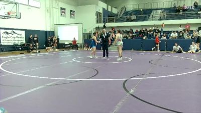 117 lbs Quarterfinal - Kinzie Williams, Unattached vs Kaylie Zeller, University Of Providence