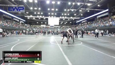 130 lbs 3rd Place Match - Jaxon Henry, Ogden`s Outlaws Wrestling Club vs Jayden Dykes, Salina Wrestling Club