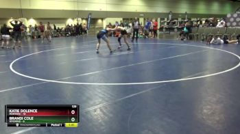 125 lbs Round 3 (6 Team) - Katie Dolence, Montana vs Brandi Cole, Wyoming