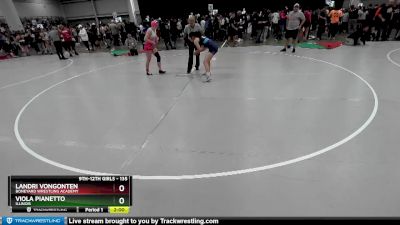 135 lbs Champ. Round 3 - Landri VonGonten, Boneyard Wrestling Academy vs Viola Pianetto, Illinois