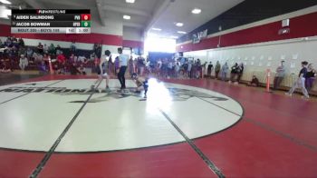 Boys 108 lbs Cons. Round 2 - Jacob Bowman, Hope Boys vs Aiden Salindong, Pleasant Valley Boys