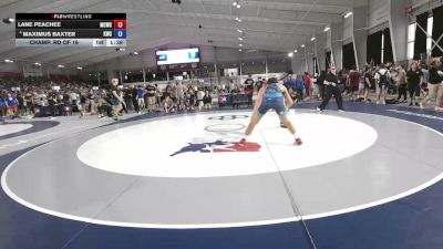 190 lbs Champ. Rd Of 16 - Lane Peachee, Maurer Coughlin Wrestling Club vs Maximus Baxter, Knights Wrestling Club