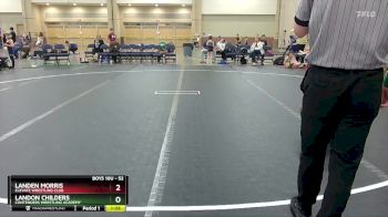 52 lbs Round 5 - Landon Childers, Contenders Wrestling Academy vs Landen Morris, Elevate Wrestling Club