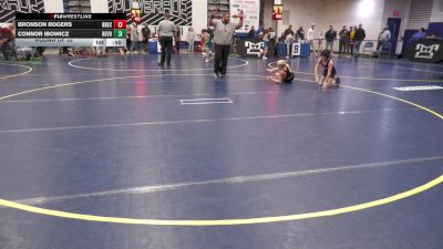 78 lbs Round Of 32 - Bronson Rogers, Brecksville vs Connor Ibowicz, Revolution Elite