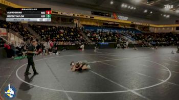 110 lbs Cons. Round 1 - Reese Taylor, Algona vs Ali Robbins, Mason City