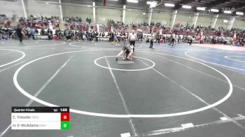 Quarterfinal - Clayton Tressler, Pagosa Springs vs Hunter Esquibel-McAdams, Swat