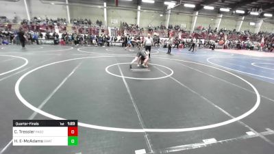 Quarterfinal - Clayton Tressler, Pagosa Springs vs Hunter Esquibel-McAdams, Swat