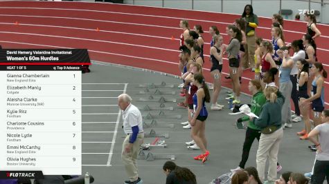 Women's 60m Hurdles, Prelims 1