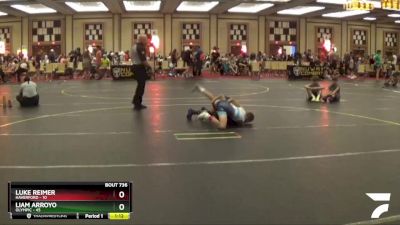 78 lbs Cons. Round 3 - Luke Reimer, Haverford vs Liam Arroyo, Olympic