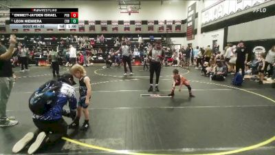 50 lbs Semifinal - Leon Niemiera, Cobra Wrestling Club vs Emmett-Jayden Israel, Pelion Youth Wrestling