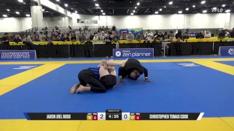 Christopher Tomas Cook vs Jaxon Joel Ross 2025 World IBJJF Jiu-Jitsu No-Gi Championship